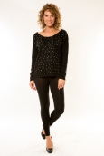 Vision de Rêve Pull 12030 Noir