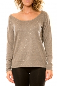Vision de Rêve Pull 12030 Taupe