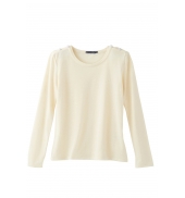 Petit Bateau T-shirt Manches Longues 10622 522 Écru