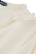 Petit Bateau T-shirt Manches Longues 1062252210 Écru