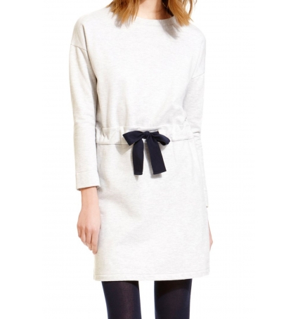 Petit Bateau Robe Manches Longues 1063054210 Gris