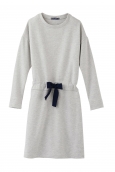 Petit Bateau Robe Manches Longues 1063054210 Gris