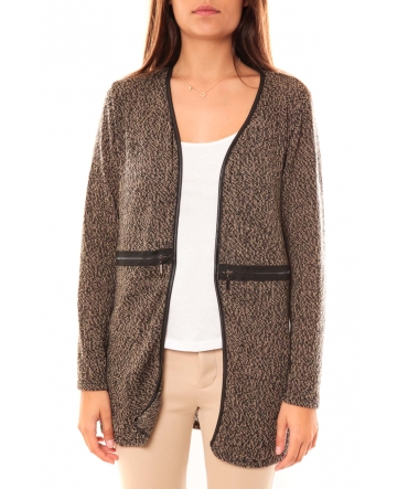 Nina Rocca Gilet L'Oasi Beige