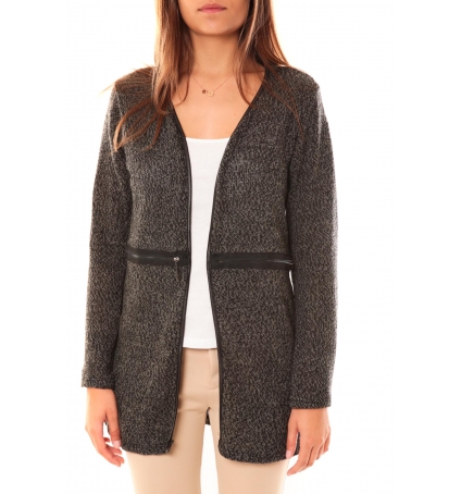 Nina Rocca Gilet L'Oasi Gris Anthracite