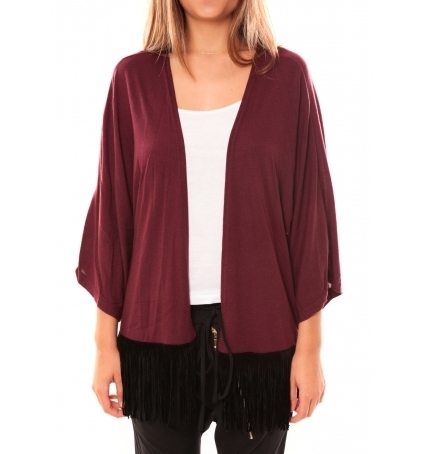 TCQB Gilet Elissa B538 Bordeaux