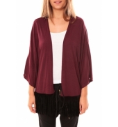 TCQB Gilet Elissa B538 Bordeaux