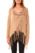 De Fil en Aiguille Pull Viki Marron