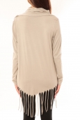 De Fil en Aiguille Pull Viki Beige