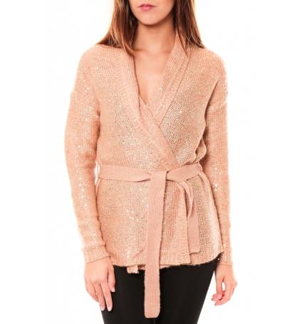 Vero Moda Zahra LS Wrap Cardigan 10114389 Vieux Rose