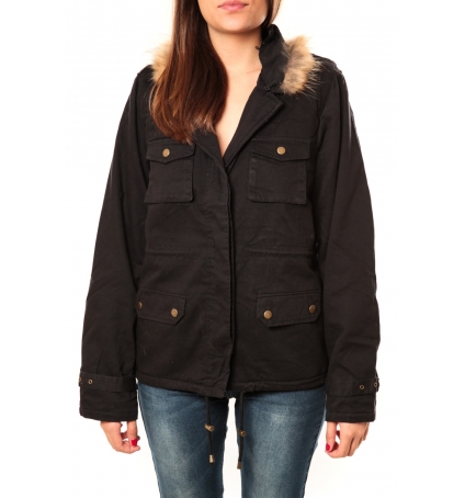 Sweet Company Parka Laklook IP11058 Noir