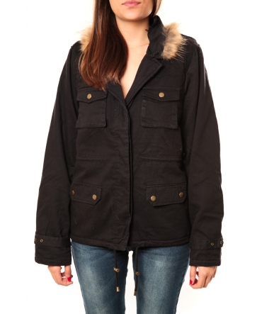 Sweet Company Parka Laklook IP11058 Noir