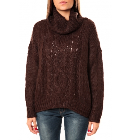 Vero Moda Rubie LS Rollneck Blue 10112720 Marron