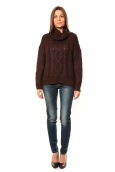 Vero Moda Rubie LS Rollneck Blue 10112720 Marron