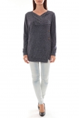 Vero Moda Norma Copenhagen LS Drapey Cardigan 10111324 Marine