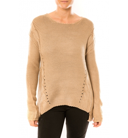 By La Vitrine Pull Laetitia MEM K078 Taupe