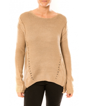 By La Vitrine Pull Laetitia MEM K078 Taupe