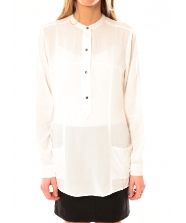 Vero Moda Alec L/S Tunic W/Out Top Pockets 10097849 Blanc