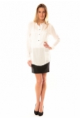 Vero Moda Alec L/S Tunic W/Out Top Pockets 10097849 Blanc