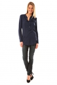 Vero Moda Alec L/S Tunic W/Out Top Pockets 10097849 Bleu