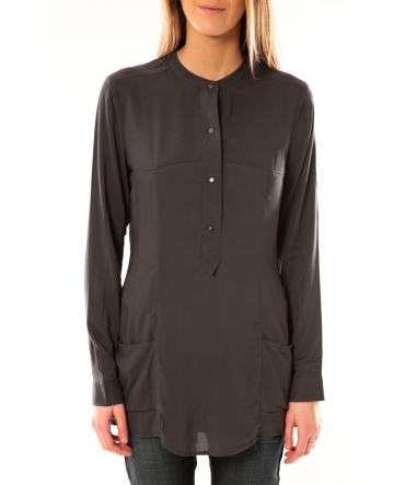 Vero Moda Alec L/S Tunic W/Out Top Pockets 10097849 Asphalte