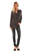 Vero Moda Alec L/S Tunic W/Out Top Pockets 10097849 Asphalte