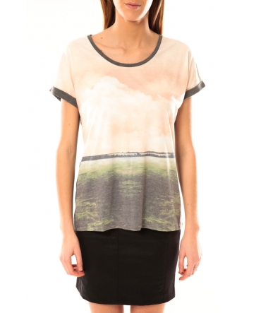 Vero Moda Cloud SS Top 10096122 Mahogany