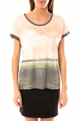 Vero Moda Cloud SS Top 10096122 Mahogany