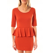 TCQB Robe Moda Fashion Orange