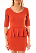 TCQB Robe Moda Fashion Orange