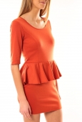 TCQB Robe Moda Fashion Orange