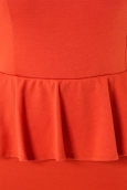TCQB Robe Moda Fashion Orange