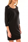 Vero Moda Greg 3/4 Short Dress 10098979 Noir