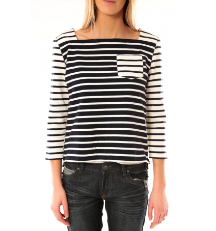 Petit Bateau Marinière 3434049220 Bleu/Blanc