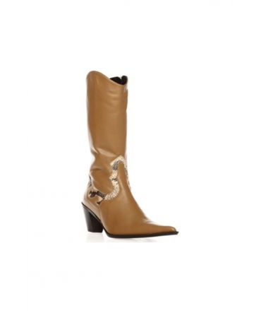 Ilario Ferucci Bottes Belem Beige