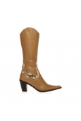 Ilario Ferucci Bottes Belem Beige