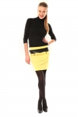 Nina Rocca Jupe J.X Fashion Jaune