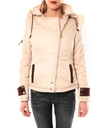 Sweet Company Veste Flamant Rose 8A161 Beige