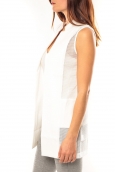 Vera & Lucy Gilet Lucce LC-7012 Blanc