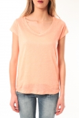 Little Marcel T-Shirt Talin Corail Pastel