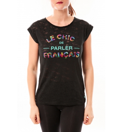 Little Marcel Tee-shirt Tamia E15FTSS0124 Noir