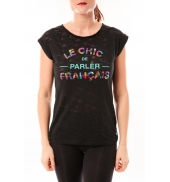 Little Marcel Tee-shirt Tamia E15FTSS0124 Noir