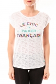 Little Marcel Tee-shirt Tamia E15FTSS0124 Blanc