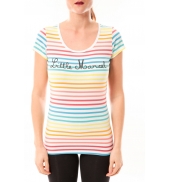 Little Marcel Tee-shirt Line MC Multi 318FB Multicolor