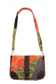 Bamboo's Fashion Petit Sac Besace New Dehli GN-144 Orange/Vert