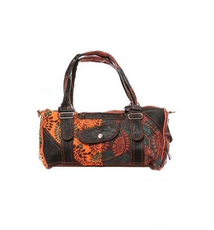 Bamboo's Fashion Sac à main Doha GN-146 Orange/Marron 