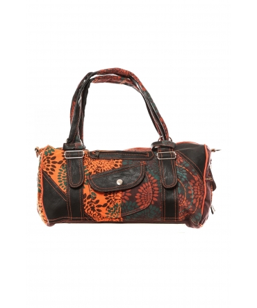 Bamboo's Fashion Sac à main Doha GN-146 Orange/Marron 