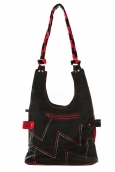 Bamboo's Fashion Sac Besace Amsterdam GN-148 Rouge/Noir