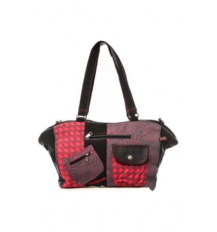 Bamboo's Fashion Sac Tokyo GN-151 Rouge/Gris