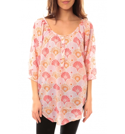 Lara Ethnics Blouse Odysée Imprimée Multi SRS Rose