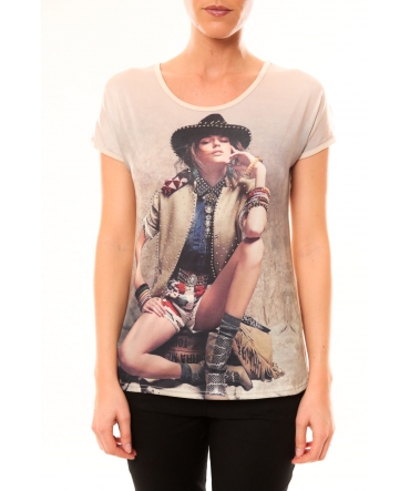 By La Vitrine Top Cowboy 1103 Beige